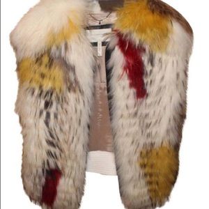 Bcbg Runway Fur vest